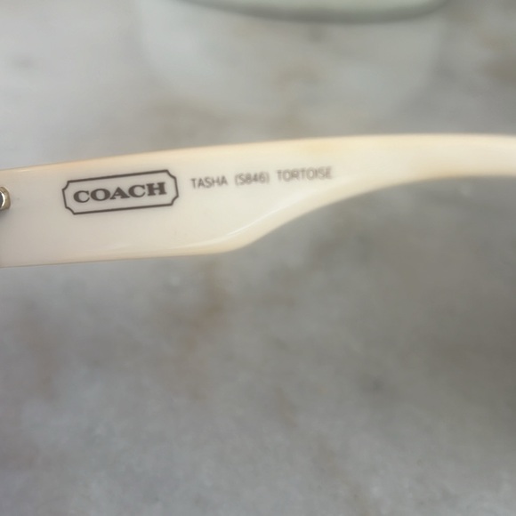 Vintage 1990’s Coach Tasha Tortoise Sunglasses | Rare find! - Picture 6 of 8